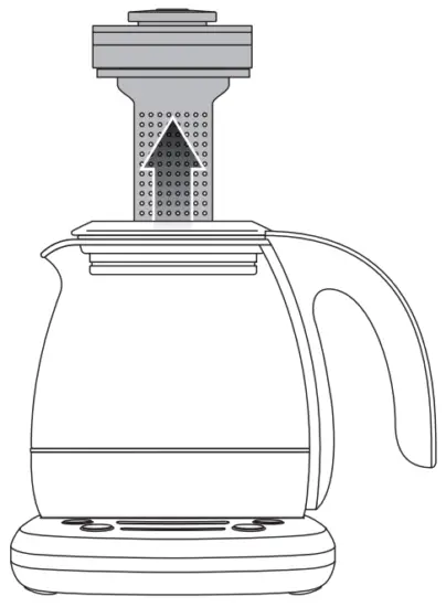 Sage STM500 Smart Infuser Compact Clear Kettle Brushed Stainless Steel - 8