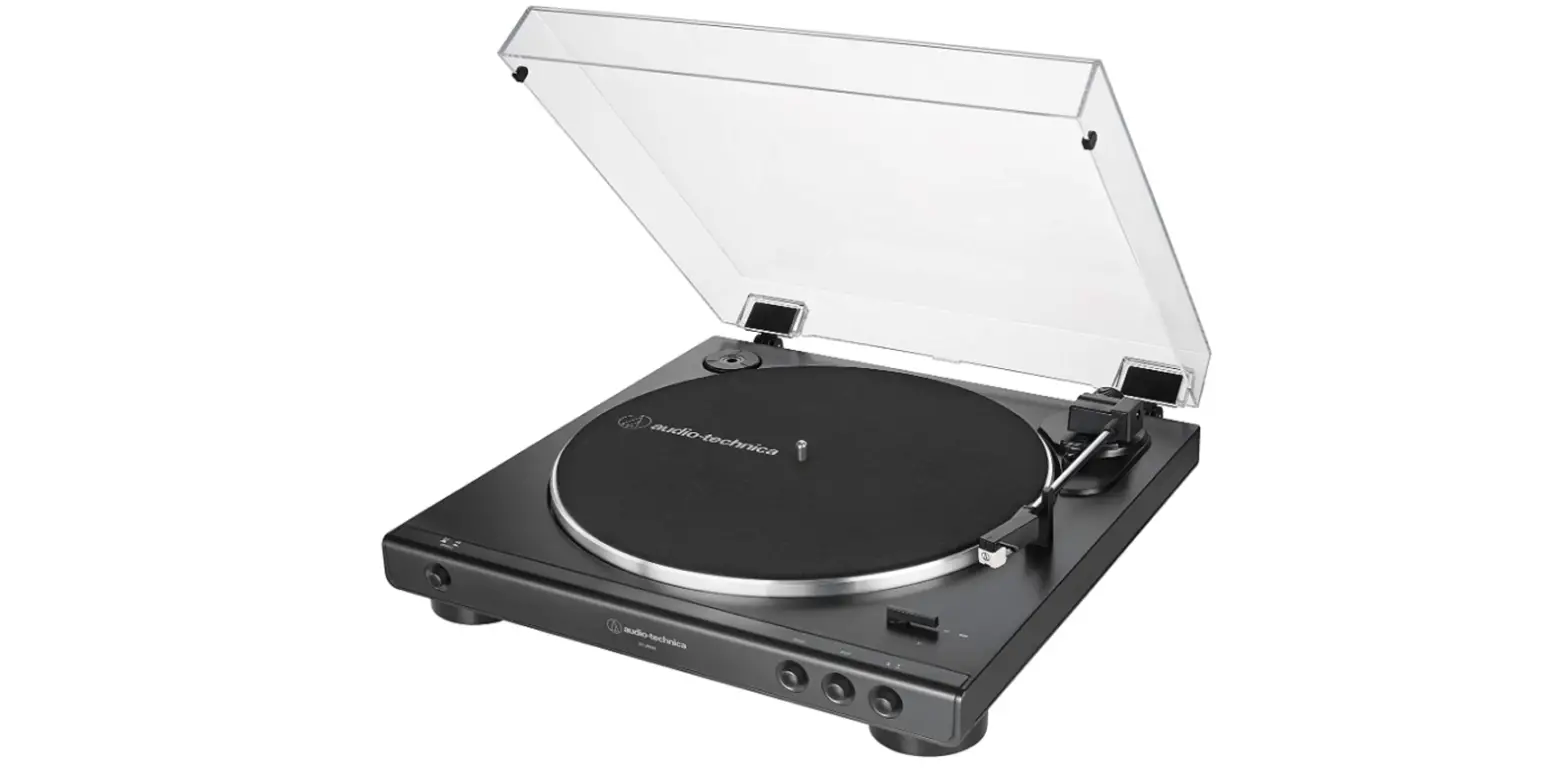 Audio-technica At-lp60x-bk Fully Automatic Belt-drive Stereo Turntable-complete Features/user Guide Audio-technica At-lp60x-bk Fully Automatic Belt-drive Stereo Turntable-complete Features/user Guide