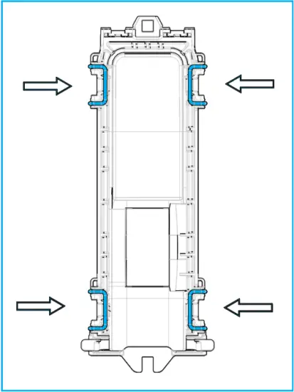 Commscope 6.1 Open the closure 1