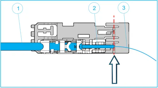 Commscope 7.2 Prepare drop cable 1