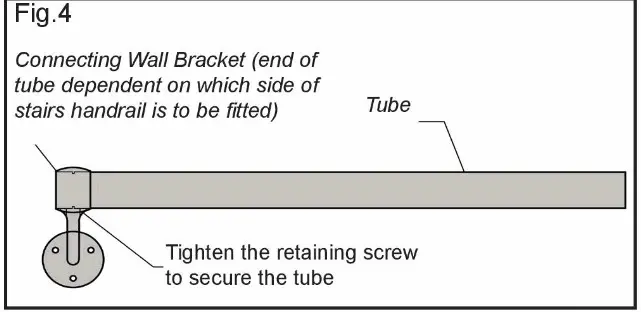 ROTHLEY Handrail Kit Fitting fig 4