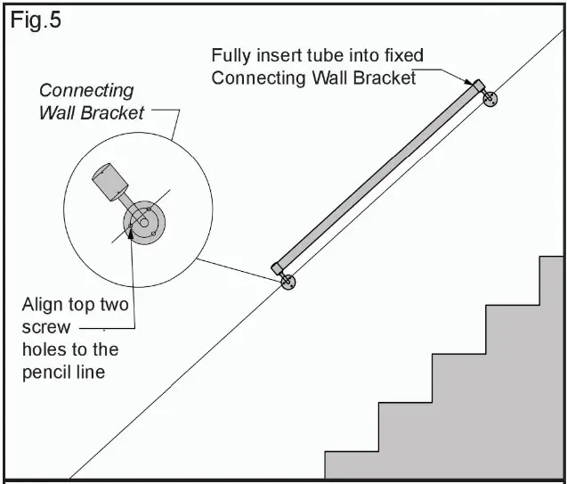 ROTHLEY Handrail Kit Fitting fig 5