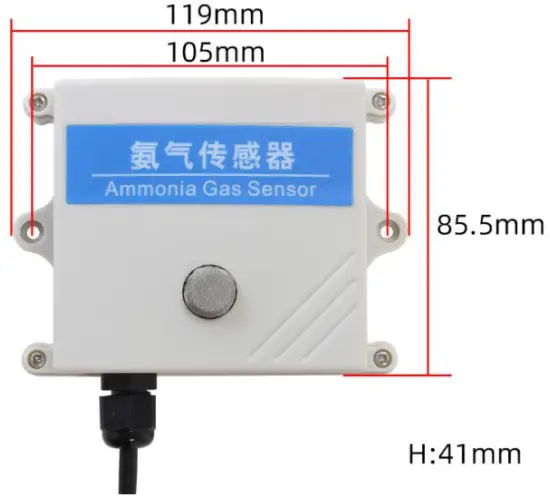 SONBEST SM2130V NH3 0 10V Ammonia Sensor - Fig