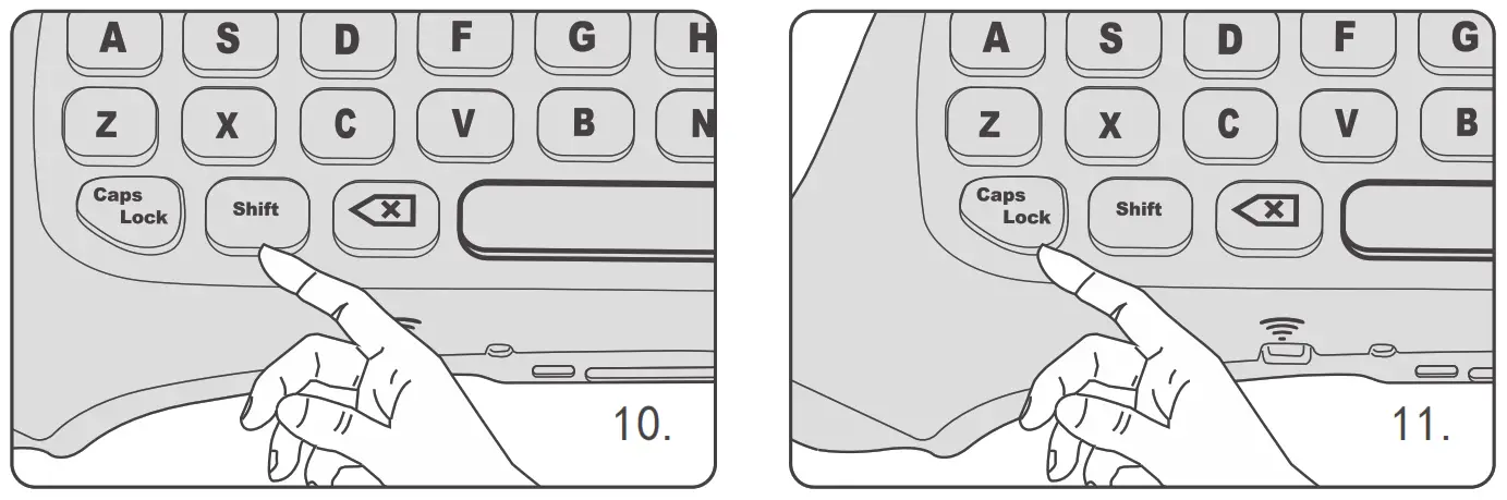 OIVO TYX 587 Wireless Gaming Keyboard - corresponding