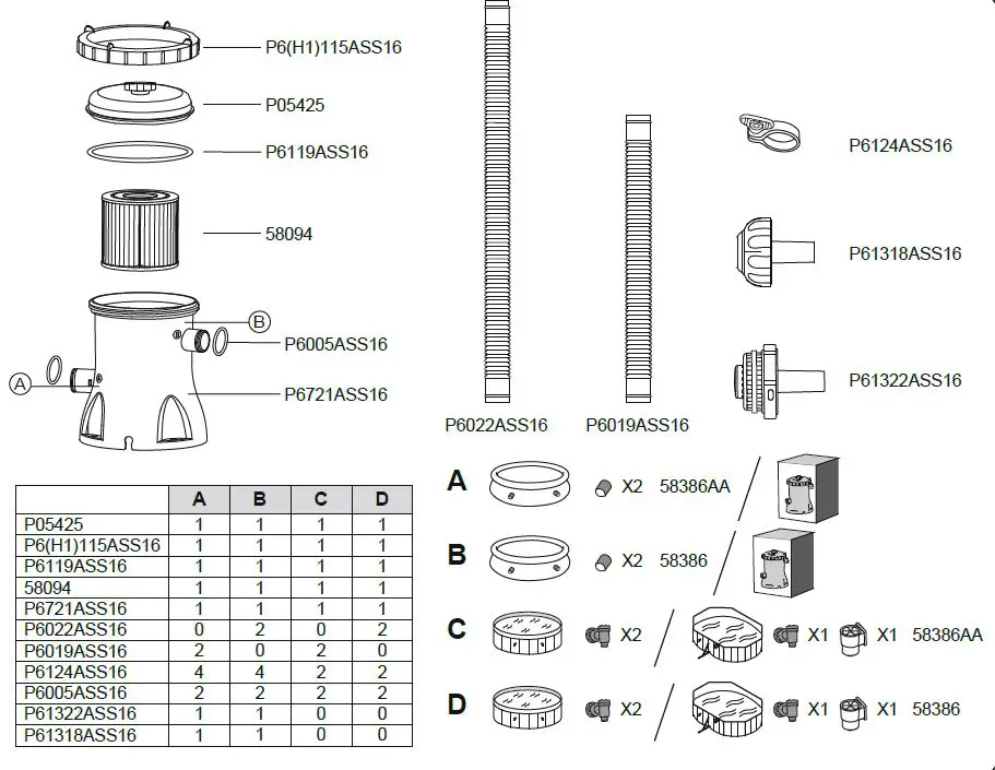 BeACstwAXACay 58386 Filter Pump 1
