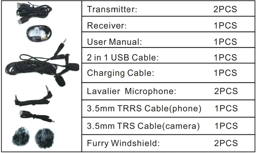 Shenzhen-Wanglilai-Electronics-K63-Wireless-Lavalier-Microphone-3
