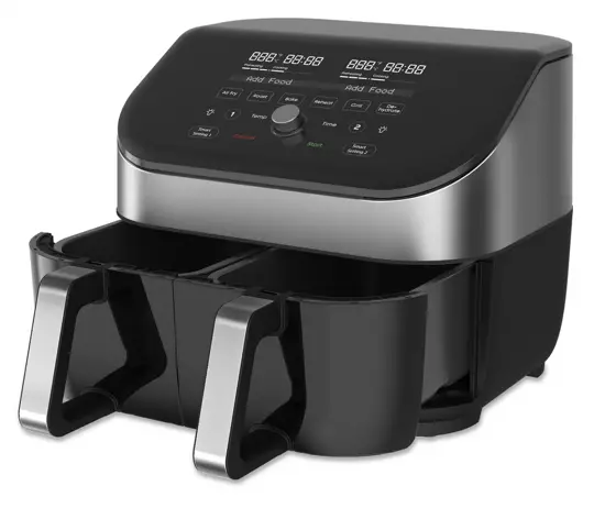 INSTANT VORTEX PLUS CLEARCOOKDUAL AIR FRYER 2 X 4L -