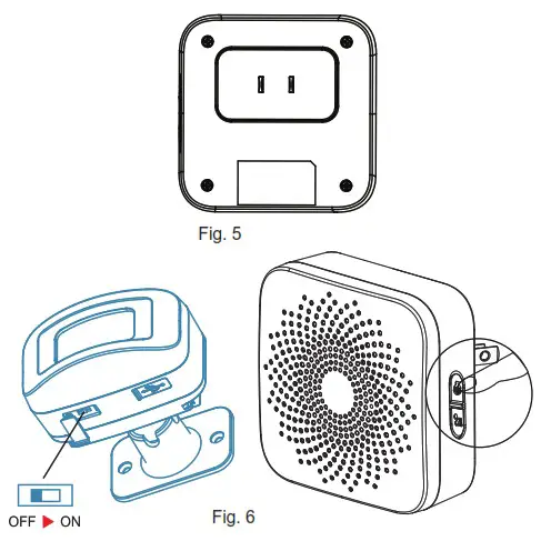 Advante I8 W1901P Wireless Door Chime - Receiver unit 2