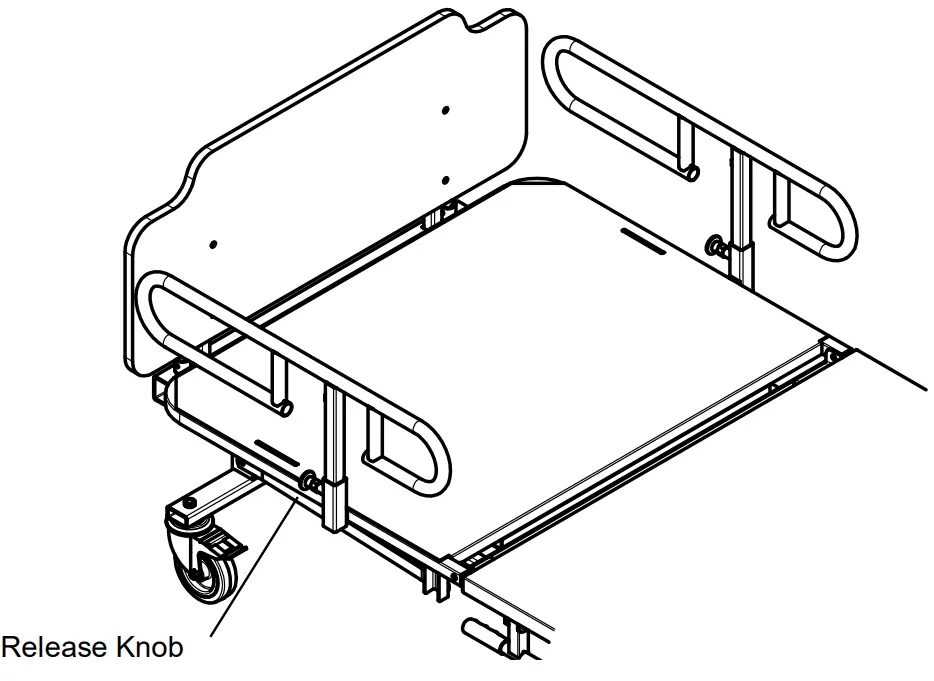 ConvaQuip 5639 Bariatric Homecare Bed - 12