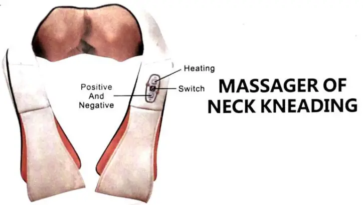 Shiatsu YC-303D Massager of Neck Kneading - kneading