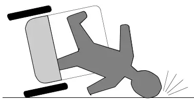 BURLEY Cub X2 Seat Kids Bike Trailer & Stroller - Off-banked turns