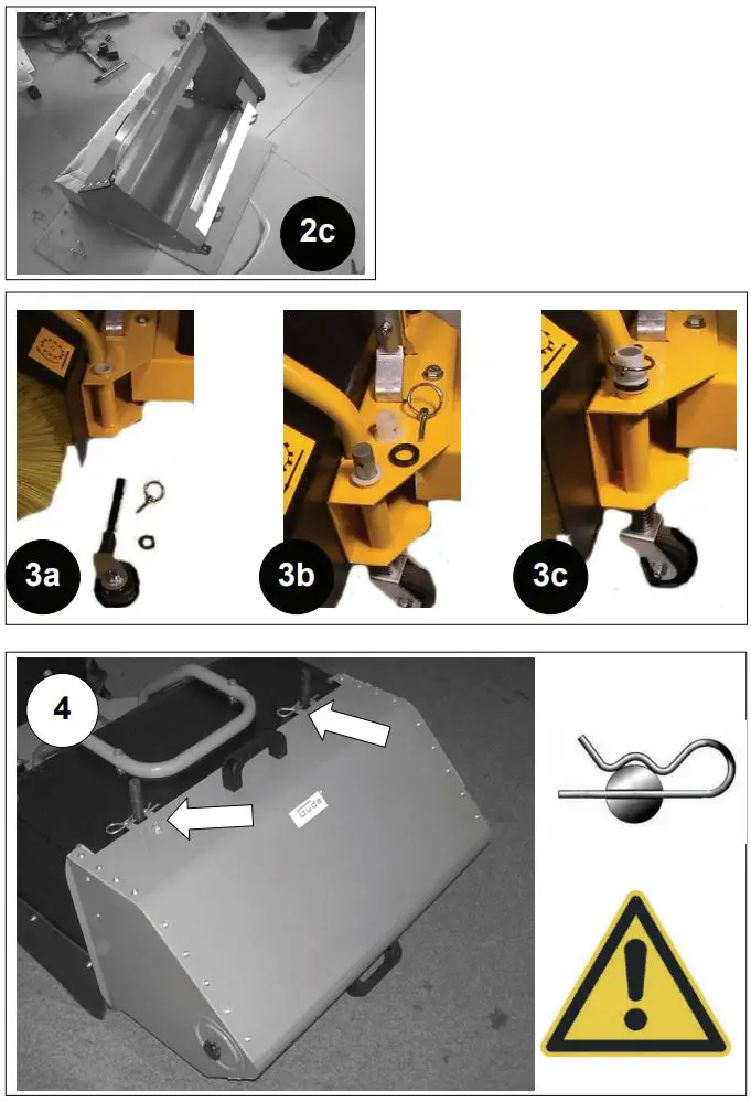 Gude GKM 6.5 ECO 3 In 1 Sweeper Instruction Manual - Fig 4