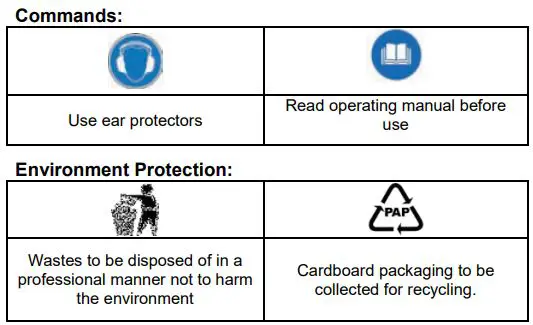 Gude GKM 6.5 ECO 3 In 1 Sweeper Instruction Manual - Sighs on Unit