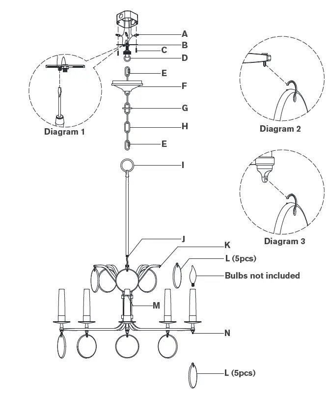 VISUAL-COMFORT-CHC5010AICG-Danvers-Medium-Chandelier-fig1