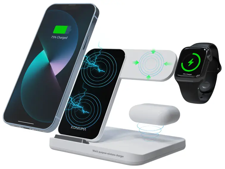 Shenzhen Caibo Technology T5 3-In-1 Fast Wireless Charger