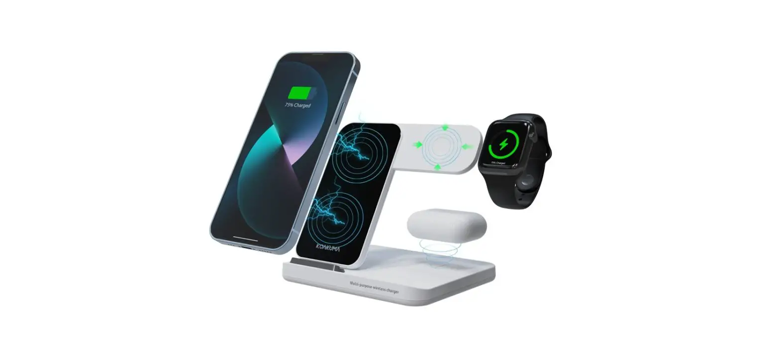 Shenzhen Caibo Technology T5 3-in-1 Fast Wireless Charger User Manual Shenzhen Caibo Technology T5 3-in-1 Fast Wireless Charger User Manual