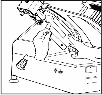 AVANTCO 177SL612A 2 Inch Medium Duty Automatic Meat Slicer - Fig 10