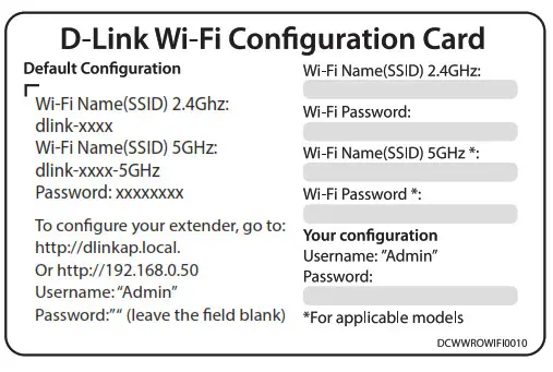 D-Link Range Extender