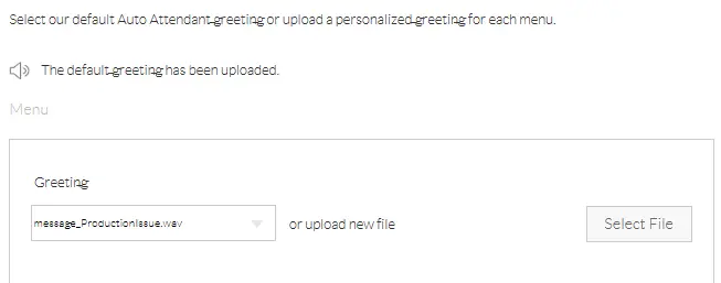 Nextiva Auto Attendant Greeting Nextiva Auto Attendant Greeting