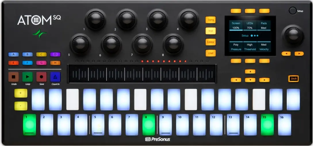 ATOM SQ Production and Performance Pad Controller