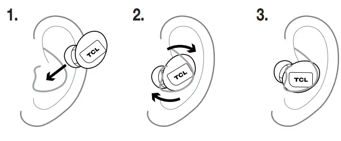 TCL Earbuds - earphones1