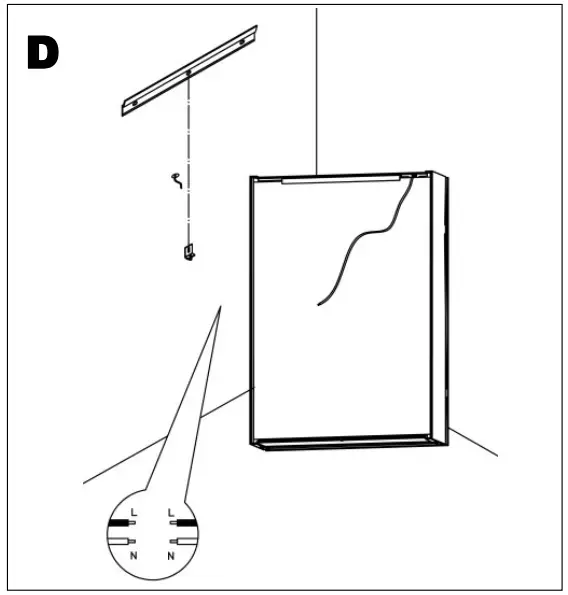 sycamoreLED SY9046SINGLE Tunable LED Bathroom Mirror Cabinet - fig4