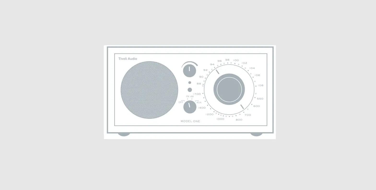 Tivoli Audio 1137110 Model One Am Fm Table Radio Owner's Manual Tivoli Audio 1137110 Model One Am Fm Table Radio Owner's Manual
