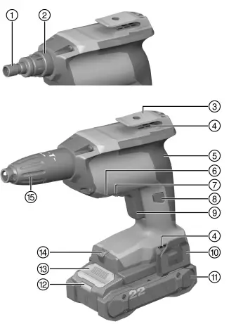 HILTI-SD 5000-22-Cordless-Drywall-Screwdriver-FIG2
