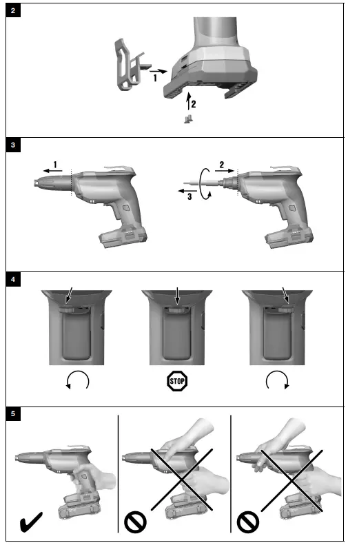 HILTI-SD 5000-22-Cordless-Drywall-Screwdriver-FIG4