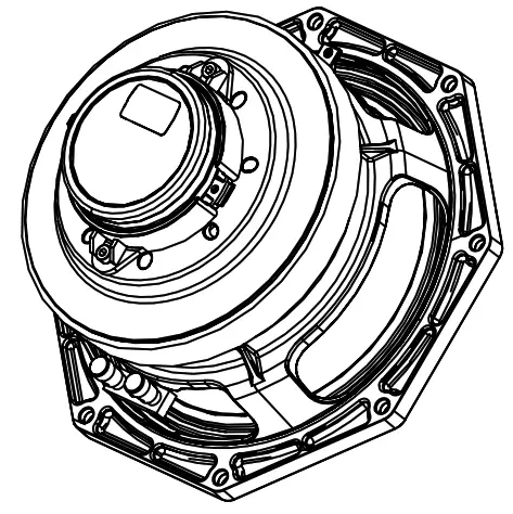 NEXO P8 Series P8-TIS Point Source Loudspeaker - HF diaphragm