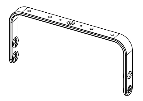 NEXO P8 Series P8-TIS Point Source Loudspeaker - Horizontal Cradle