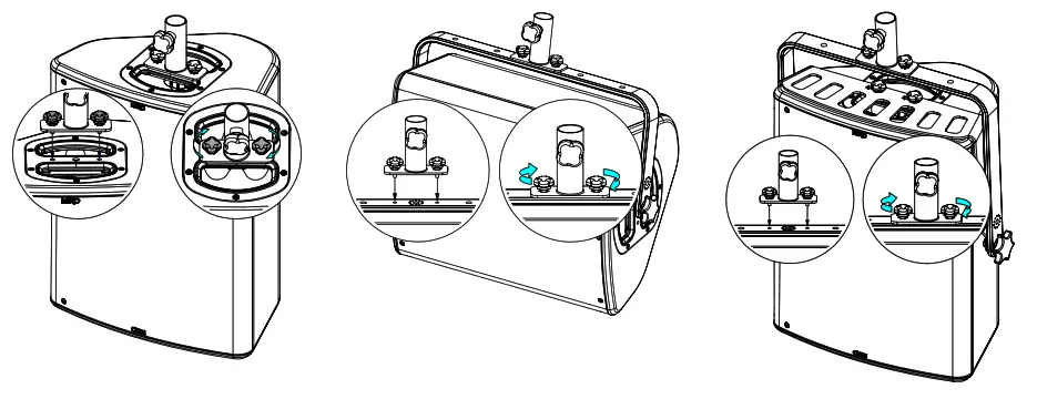 NEXO P8 Series P8-TIS Point Source Loudspeaker - Place VNU-PLADAPT,