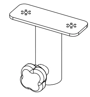NEXO P8 Series P8-TIS Point Source Loudspeaker - Pole adapter