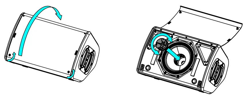 NEXO P8 Series P8-TIS Point Source Loudspeaker - flange