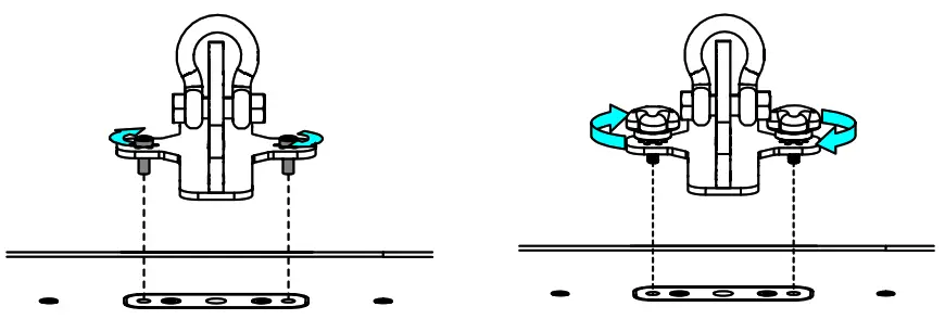 NEXO P8 Series P8-TIS Point Source Loudspeaker - provided screws