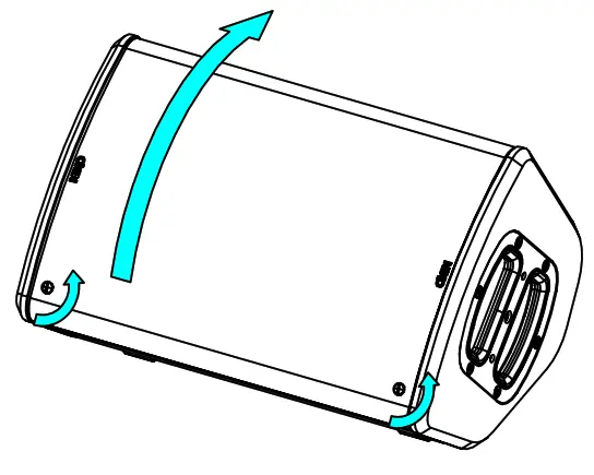 NEXO P8 Series P8-TIS Point Source Loudspeaker - uarter-turn screws
