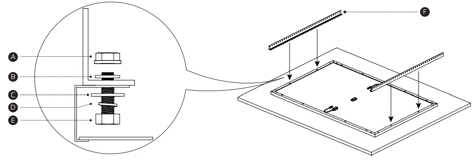 ECOFLOW 50 Inch Tilt Mount Bracket - Fig 5