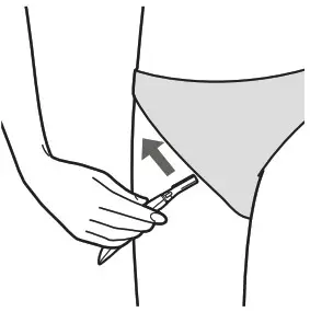 Panasonic ES-WR50 Compact body - bikni