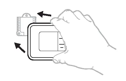 Thermostat mounting