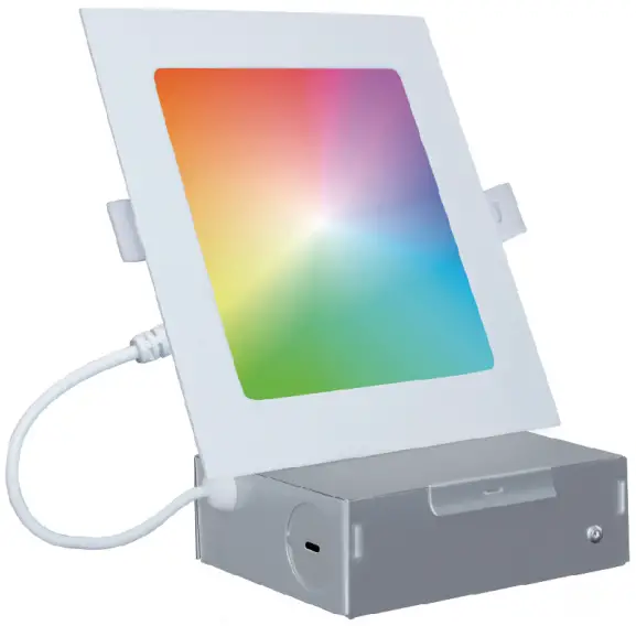 Maxxima MRL- S40905S 4 Inch and 6 Inch Square Slim LED Flat Panel