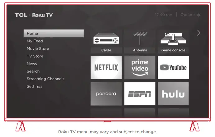 TCL 4-Series S4 S421 S423 S425 RUKU TV - 13