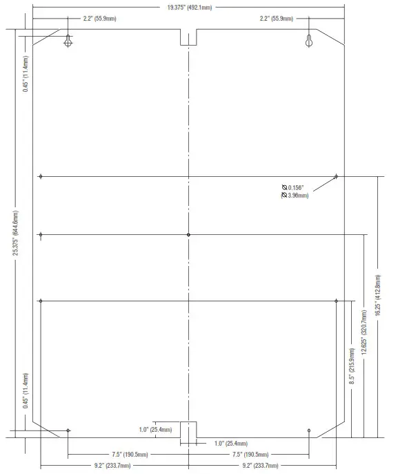 Altronix Trove2KA2 Trove2 Enclosure with Keyscan Backplane - fig4