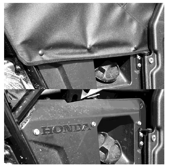 FALCON RIDGE HO-P500-FC05-Honda Pioneer-500-Full-Cab-fits-Aero-Vent-Windshield-FIG- (6)