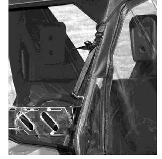 FALCON RIDGE HO-P500-FC05-Honda Pioneer-500-Full-Cab-fits-Aero-Vent-Windshield-FIG- (9)