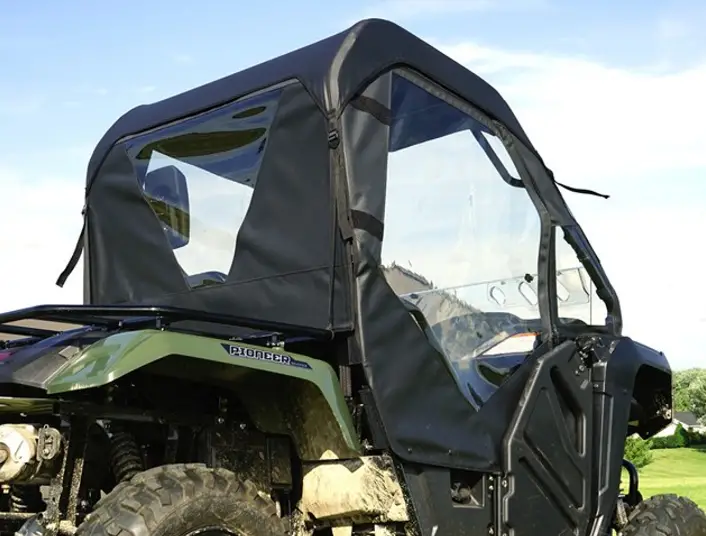 FALCON RIDGE HO-P500-FC05-Honda Pioneer-500-Full-Cab-fits-Aero-Vent-Windshield-PRODUCT-IMG