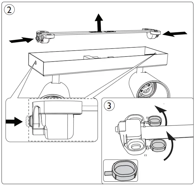 PHILIPS 50572 Paisley Wall Ceiling Spot Lamp User Manual InductionsPHILIPS 50572 Paisley Wall Ceiling Spot Lamp User Manual Inductions