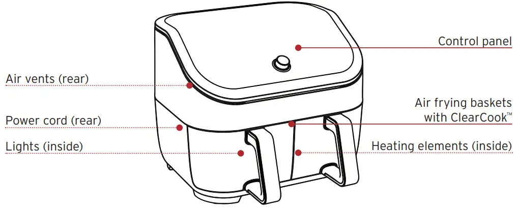 Instant VORTEX Plus 8QT Dual Air Fryer - Air Fryer