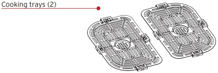 Instant VORTEX Plus 8QT Dual Air Fryer - accessories