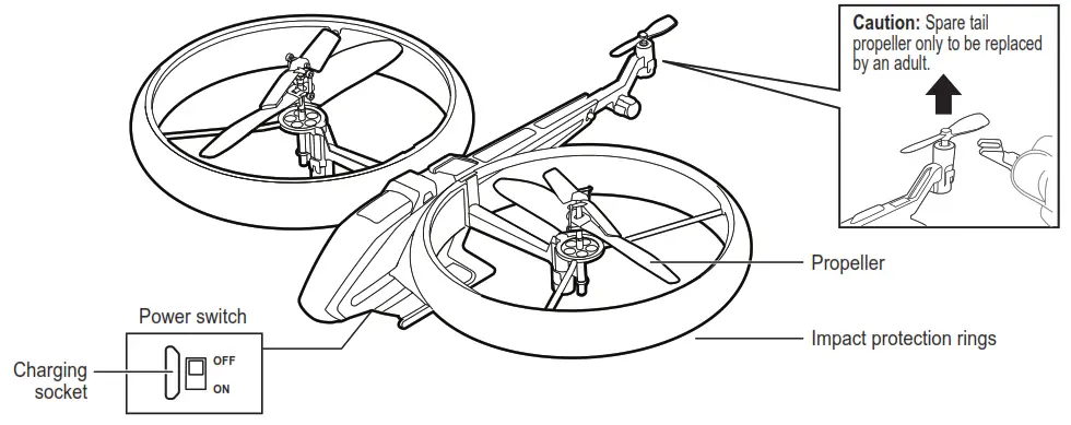 Silverlit Bumper Phoenix - Drone1