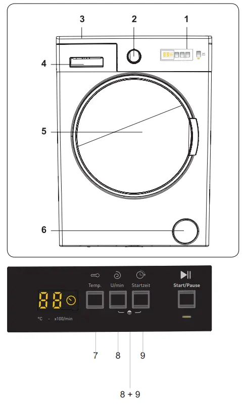 Amica WA 484 021 Washing Machine fig 1